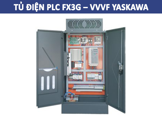 Tủ điện PLC FX3G - VVVF Yaskawa