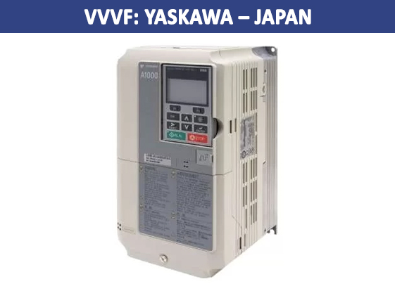 VVVF: YASKAWA – JAPAN (Loại chuyên dùng cho thang máy)