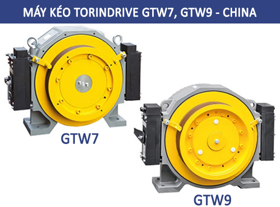 Động cơ thang máy TorinDrive máy kéo GTW7 - GTW9 China