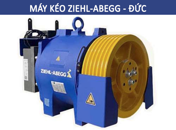 Đông cơ thang máy Ziehl-Abegg (ĐỨC) máy kéo SM190 SM200