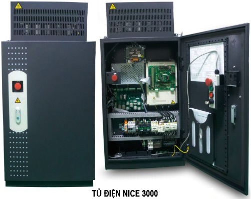 Hệ tủ điều khiển Nice 3000 7.5KW 7.5KW nhập khẩu