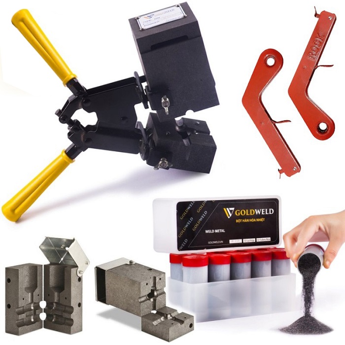 Khuôn hàn hóa nhiệt tiếp địa thang máy